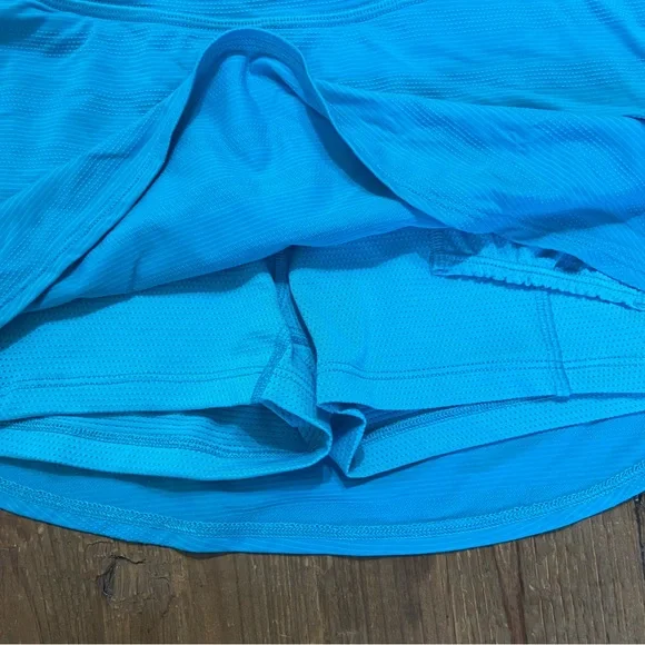 Athleta Girl Swing Skort Aqua Blue Medium (8-10) - Picture 7 of 9